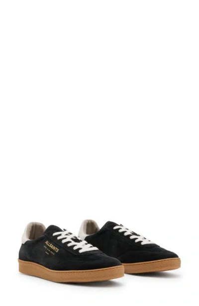 Allsaints Women's Thelma Suede Trainers In Black/white