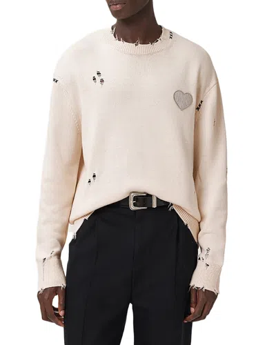 Allsaints Theo Crew Sweater In Pattern