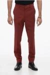 Allsaints Raides Straight-leg Skinny-fit Recycled-polyester Trousers