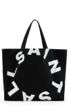 Allsaints Tierra Large Tote Bag In Black/ White