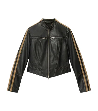 Allsaints Tiggy Biker Leather Jacket
