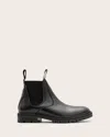 Allsaints Toby Leather Chelsea Boots In Black