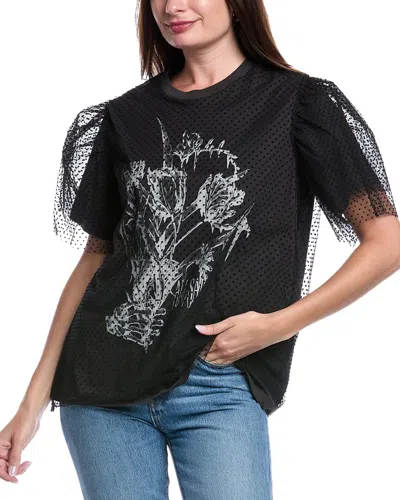 Allsaints Tommi Fondre T-shirt In Black