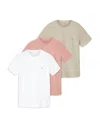 Allsaints Tonic Crew Tee 3 Pack In Multi