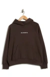 Allsaints Tour Talon Logo Graphic Hoodie In Brown