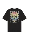 Allsaints Trance Crew Neck Tee In Black