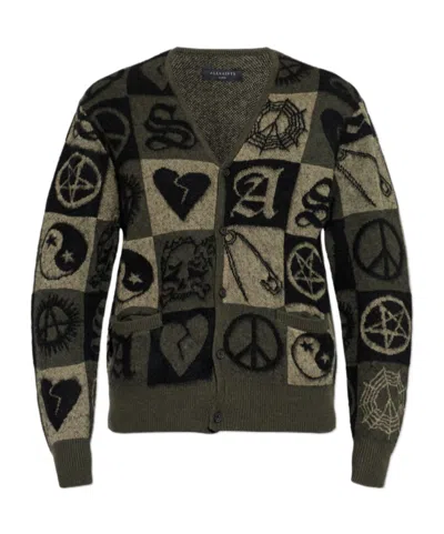 Allsaints Barker Cardigan In Multi