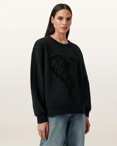ALLSAINTS ALLSAINTS TRIP PIPER GRAPHIC SWEATSHIRT,