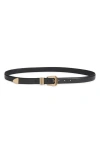Allsaints Triple Keeper Belt In Black
