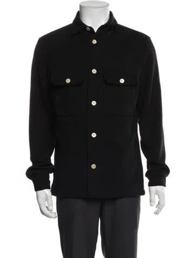 Pre-owned Allsaints Trucker Jacket In Black