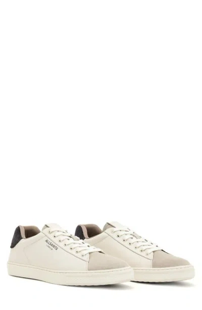 Allsaints Tucker Low Top Sneaker In Neutral