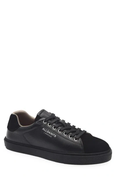Allsaints Tucker Sneaker In Black