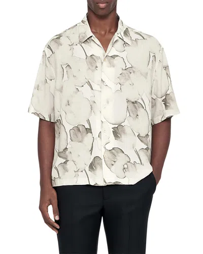 Allsaints Tulip Short Sleeve Shirt In Multi