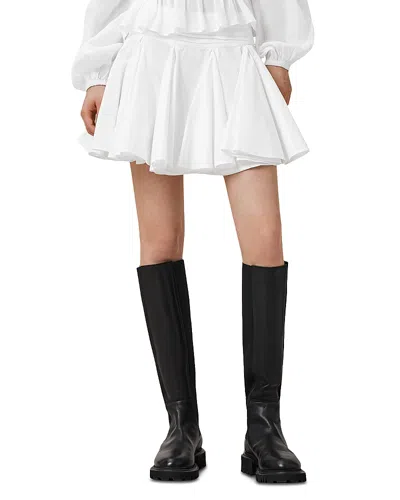 Allsaints Tulip Skirt In White