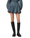 Allsaints Tulip Skirt In Blue