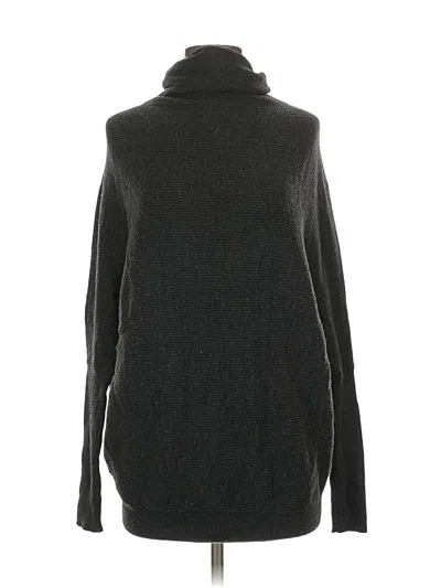 Pre-owned Allsaints Turtleneck Sweater In Black
