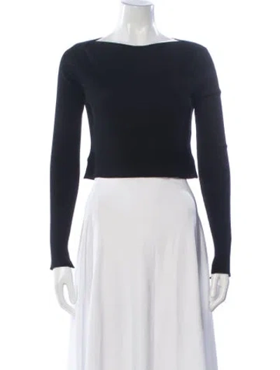 Pre-owned Allsaints Turtleneck Sweater In Black