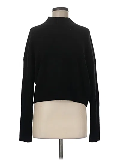 Pre-owned Allsaints Turtleneck Sweater In Black