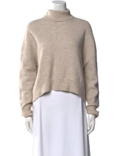 Pre-owned Allsaints Turtleneck Sweater In Gray