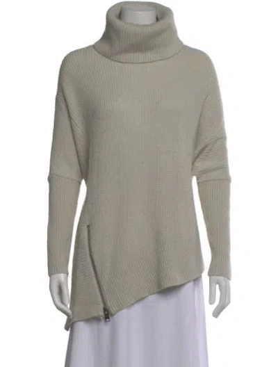 Pre-owned Allsaints Turtleneck Sweater In Gray
