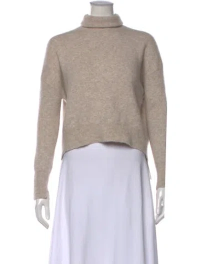 Pre-owned Allsaints Turtleneck Sweater In Gray