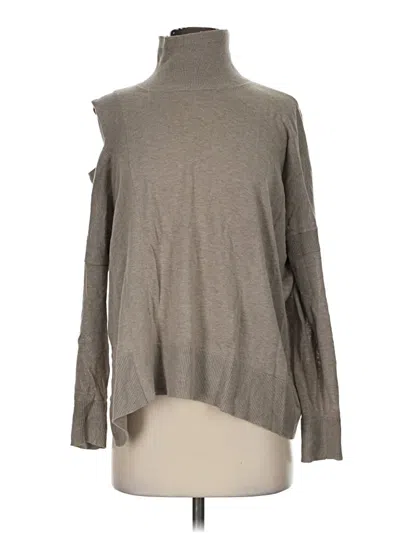 Pre-owned Allsaints Turtleneck Sweater In Gray