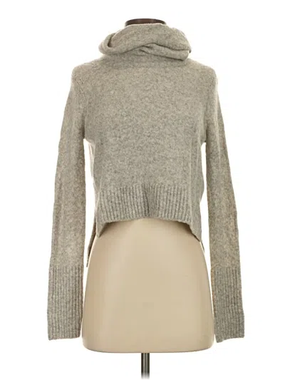 Allsaints Turtleneck Sweater In Green