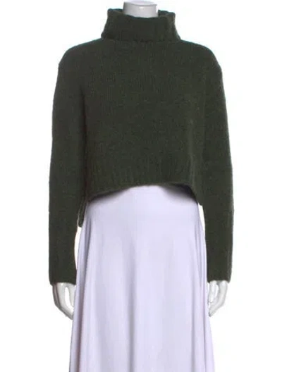 Pre-owned Allsaints Turtleneck Sweater In Grey