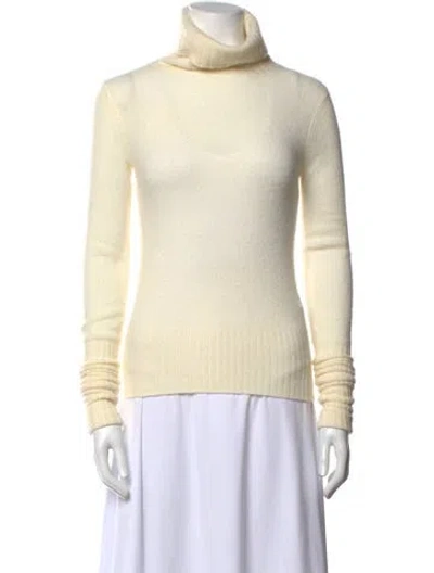 Pre-owned Allsaints Turtleneck Sweater In Neutral