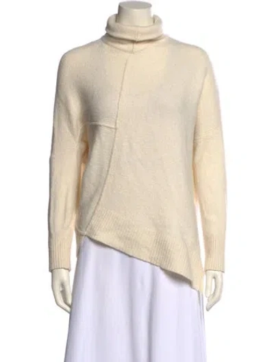Pre-owned Allsaints Turtleneck Sweater In Neutral