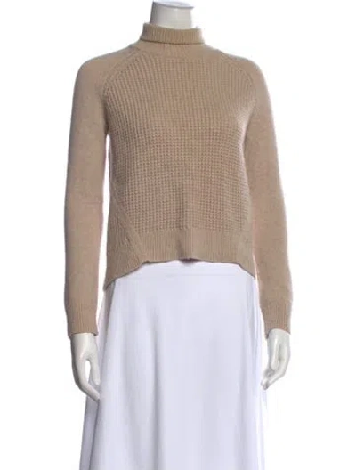 Pre-owned Allsaints Turtleneck Sweater In Neutral