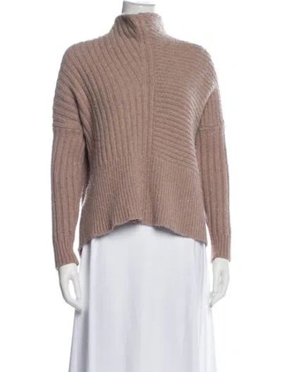 Pre-owned Allsaints Turtleneck Sweater In Neutral