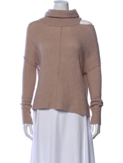 Pre-owned Allsaints Turtleneck Sweater In Neutrals