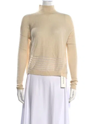 Pre-owned Allsaints Turtleneck Sweater In Neutrals