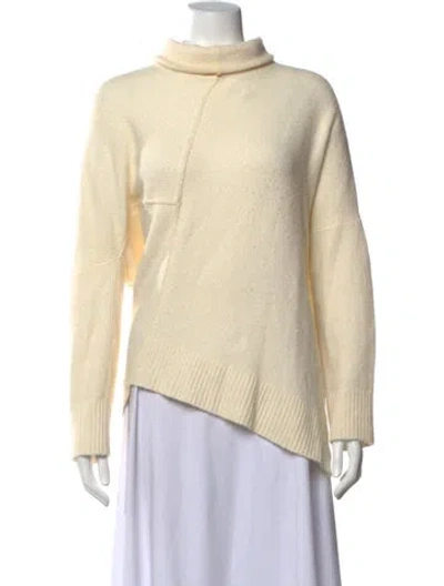 Pre-owned Allsaints Turtleneck Sweater In Neutrals