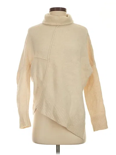 Pre-owned Allsaints Turtleneck Sweater In Tan