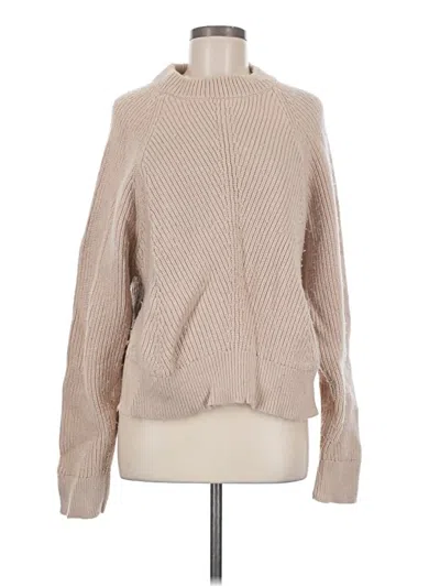 Pre-owned Allsaints Turtleneck Sweater In Tan