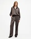 Allsaints Tyler High Rise Abstract Print Pants