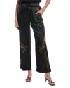 Allsaints Tyler Silk-blend Trouser In Black