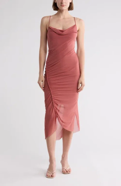 Allsaints Ulla Mesh Slipdress