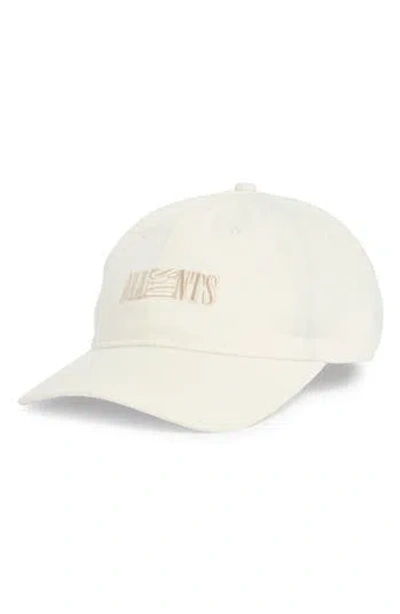 Allsaints Underground Admiral Cap In White