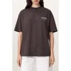 Allsaints Underground Etta Cotton Graphic T-shirt In Black