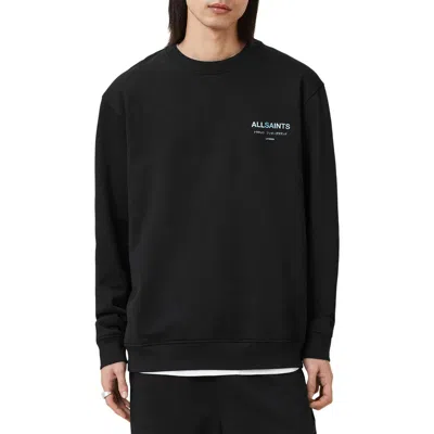 ALLSAINTS ALLSAINTS UNDERGROUND LOGO ORGANIC COTTON GRAPHIC SWEATSHIRT
