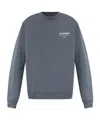 Allsaints Underground Printed Sweatshirt In Gray
