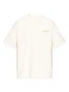 Allsaints Mens Underground Logo-print Relaxed-fit Cotton T-shirt Sandy White In Pink