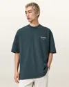 Allsaints Underground Oversized Crew Neck T-shirt
