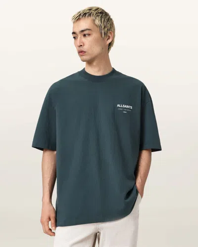 Allsaints Underground Oversized Crew Neck T-shirt
