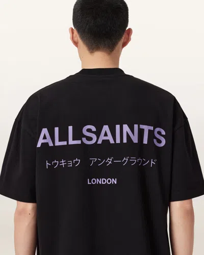 Allsaints Underground Oversized Crew Neck T-shirt
