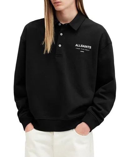 ALLSAINTS UNDERGROUND OVERSIZED LOGO POLO