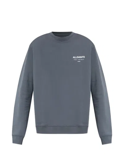Allsaints Underground Printed Sweatshirt In Multi